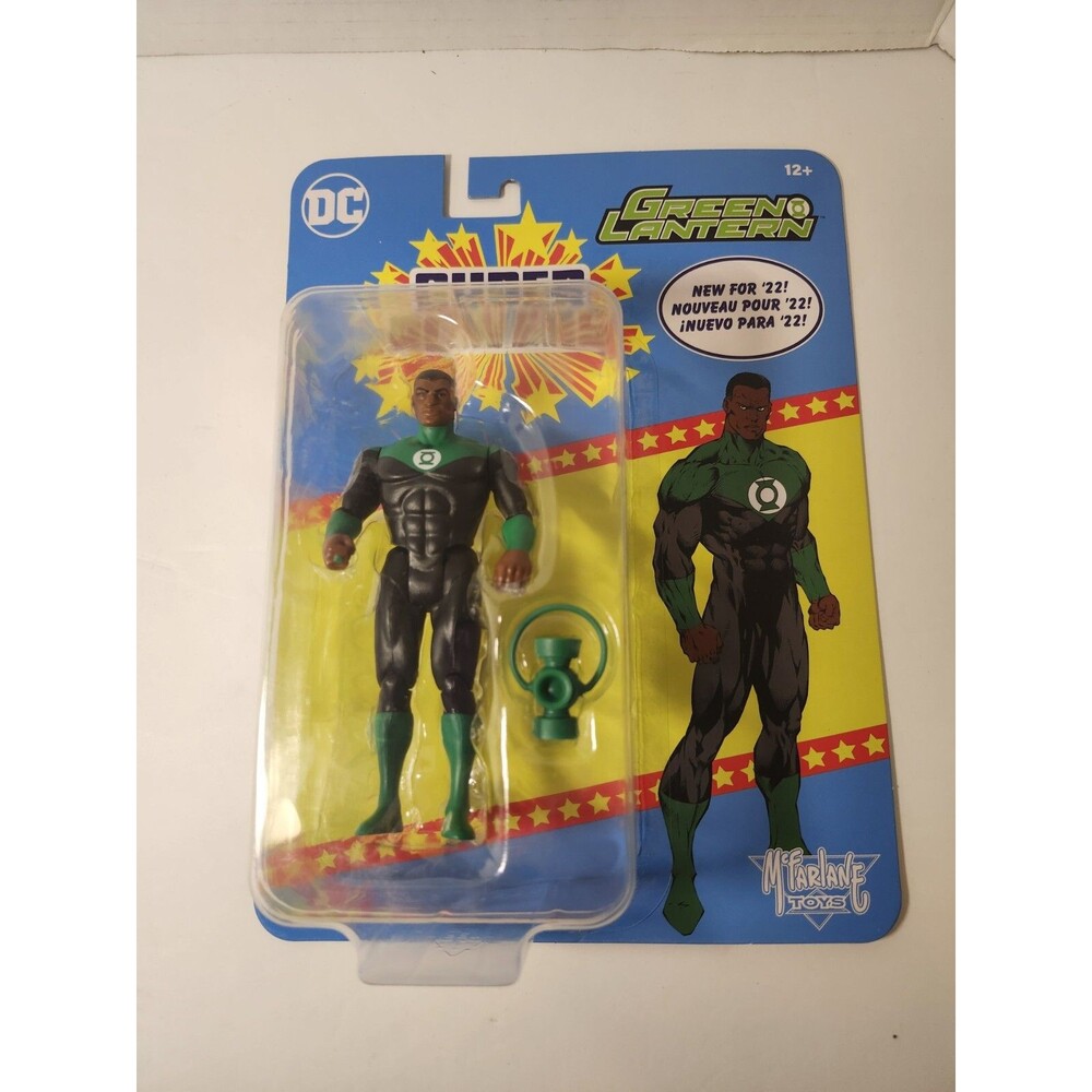 DC Super Powers Green Lantern Action Figure Retro McFarlane Toys Factory sealed